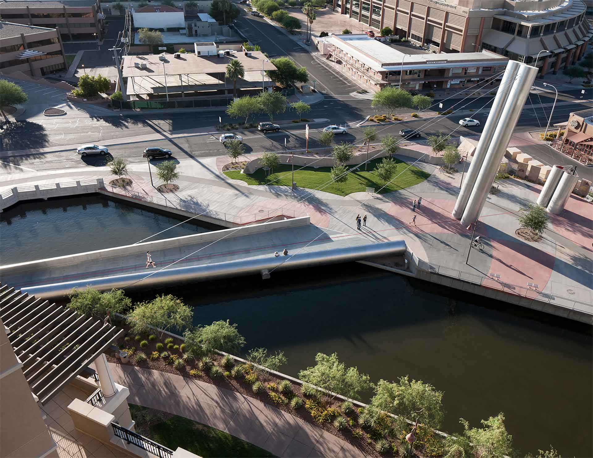 Soleri Bridge & Pedestrian Plaza